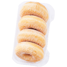 Gesuikerde donuts